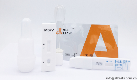 Good price کیت تست سوءاستفاده از مواد مخدر ISO13485 با استفاده از Methylenedioxypyrovalerone مناسب آنلاین