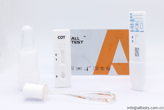 Good price کاستین تست سرعت سریع Cotinine COT با حساسیت بالا مناسب و دقیق آنلاین