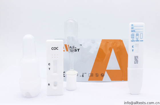 Good price COC (COCAINE) کیت تست سوءاستفاده از مواد مخدر تشخیص سریع خواندن حساسیت بالا / دقیق آنلاین