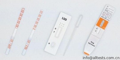 Good price سه مرحله ای برای استفاده از کیت تست لیزرژیک اسید دی اتیل آمید LSD RapidDiagnostic / Strip / Panel با CE آنلاین