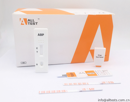 Good price گواهی CE کاست / Dipstick / پانل تست دقیق سوء مصرف مواد مخدر Urine AB-PINACA (ABP) آنلاین