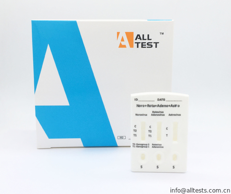 Good price CE Rdt Kit Norovirus Rotavirus Adenovirus و Astrovirus Combo تشخیصی تشخیصی آنلاین