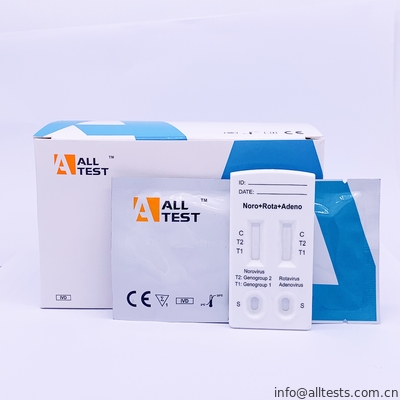Good price آزمایشات تشخیصی نوروویروس روتاویروس و آدنوویروس راحت با پاس CE آنلاین
