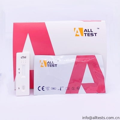 Good price تست سریع تشخیصی پزشکی قلبی Troponin I (cTnI) تست سریع برای سندرم حاد کرونر با CE آنلاین