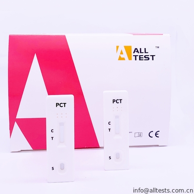 Good price مناسب برای استفاده از کیت های تست سریع و قابل اعتماد Procalcitonin (PCT) سریع با CE آنلاین