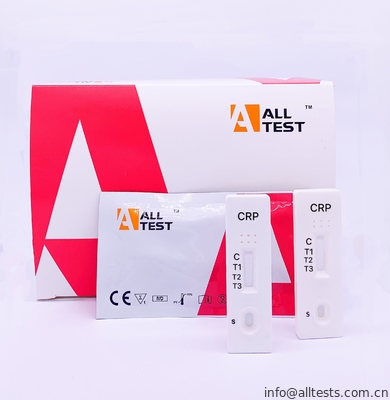 Good price کاست تست سریع تشخیصی پروتئین واکنش نشانگر C (CRP) ، کیت تست سریع نشانگر قلبی آنلاین