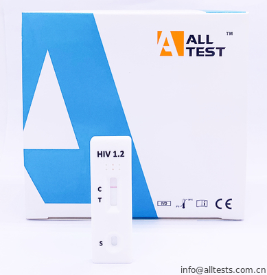 Good price کیت آزمایش خانگی یک مرحله HIV HIV نوار تست / نوار تست دقیق 99٪ HIV آنلاین