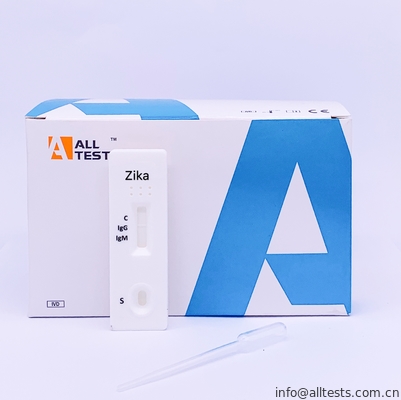 Good price آسان برای استفاده Zika IgG / IgM کاست تست سریع در خون / سرم / پلاسما آنلاین