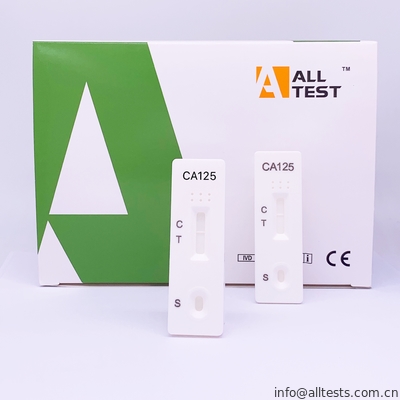 Good price خواندن سریع یک حسگر دقیق دقیق با یک قدم دقیق یکبار CA-125 یک کاست تست سریع یکبار مصرف برای تشخیص با CE آنلاین