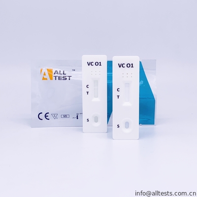 Good price کاست تست سریع (مدفوع) Vibrio cholerae O1 (VC O1) با CE آنلاین