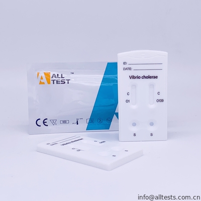 Good price Vibrio cholerae O1 / O139 کاست تست سریع ترکیبی (مدفوع) با CE آنلاین