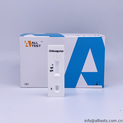 Good price کاست تست سریع IgG / IgM Chikungunya (سرم / پلاسما) آنلاین