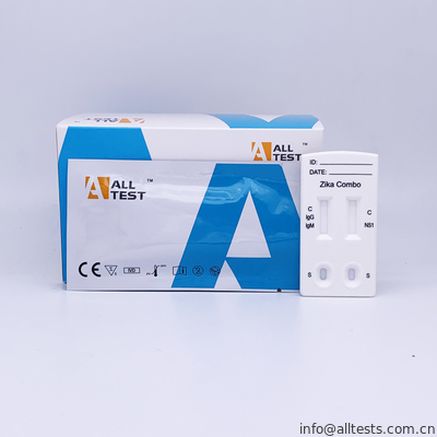 Good price کاست تست سریع Rapo (کل خون / سرم / پلاسما) Zika IgG / IgM و NS1 Combo Rapid Test آنلاین