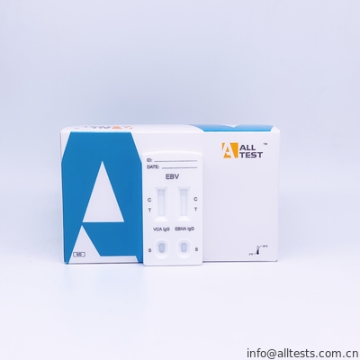 Good price کاست آزمایش سریع EBV VCA و EBNA IgG Combo (کل خون / سرم / پلاسما) آنلاین