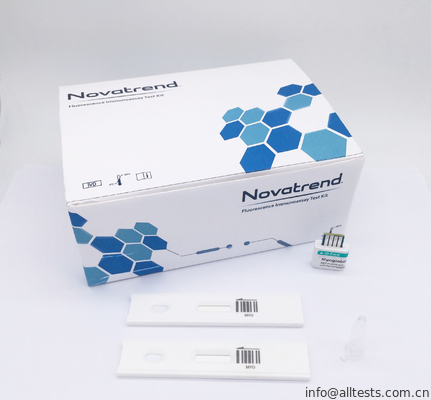 Good price کیت تست های تشخیصی میوگلوبین استفاده از آنالایزر ایمونواسی فلورسانس فلورسانس Novatrend در خون / خون سرم / پلاسما آنلاین