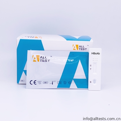 Good price کاست تست سریع HBsAb (سرم / پلاسما) آنلاین