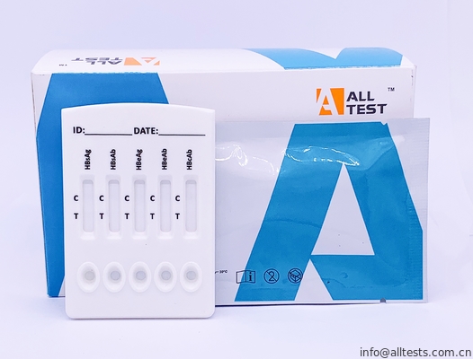 Good price کاست تست HBV Combo Rapid Rapid (سرم / پلاسما) با HBsAg ، HBsAb ، HBeAg ، HBeAb ، HBcAb آنلاین