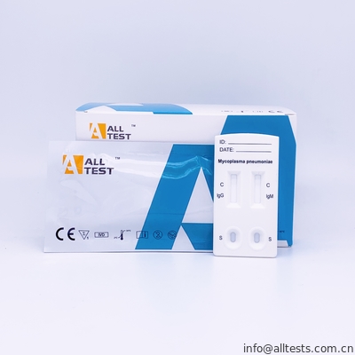Good price تست با کیفیت بالا و دقیق مایکوپلاسما پنومونیه IgG / IgM Combo Rapid سریع با CE آنلاین