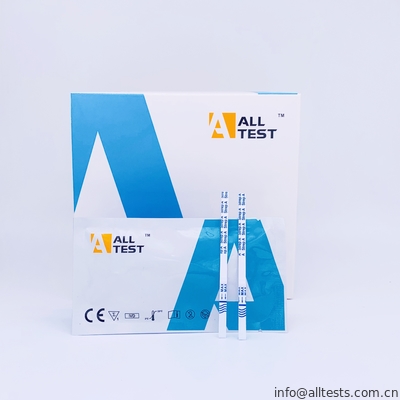 Good price حساسیت بالا به کیت های قطعه ای یک قدم تست سریع (خط کنترل به رنگ قرمز) با سواب گلو آنلاین