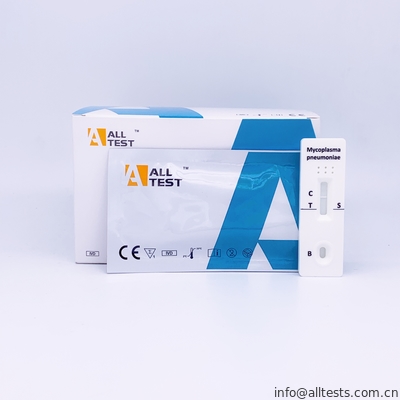 Good price تست سریع مایونوپلاسما پنومونی IgM آنتی بادی جریان جانبی جانبی ایمونوکروماتوگرافی تست سریع آنلاین