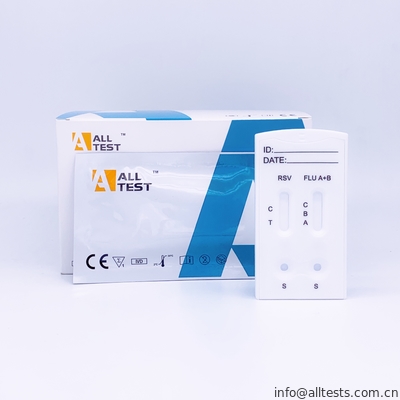 Good price کاست تست سریع کامبو RSV / آنفلوانزا A + B (آزمایش سواب / بینی) آنلاین