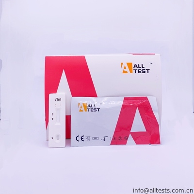 Good price تست سریع تشخیصی پزشکی قلبی Troponin I (cTnI) تست سریع برای سندرم حاد کرونر با CE آنلاین