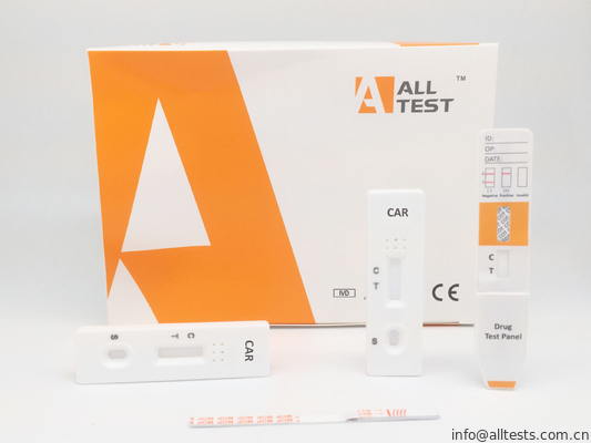 Good price تشخیص کیت تست سوء مصرف مواد مخدر تست سریع ، کاست / قطر / پانل Carisoprodol (CAR) سریع آنلاین