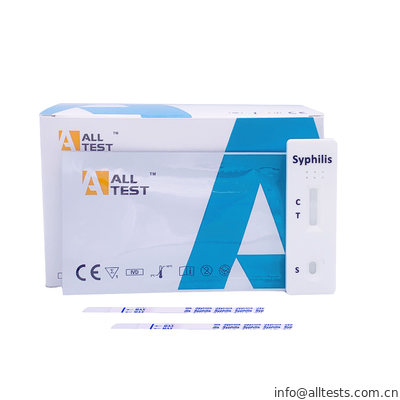 Good price کیت تست سریع سیفلیس یک مرحله ای حساس، کیت تست تشخیص خانگی، تست بیماری های عفونی آنلاین
