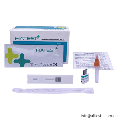 Good price آزمون تشخیص سریع آنتی ژن CE COVID-19 با تجزیه و تحلیل سیستم ایمنی سنجی Flurescence آنلاین