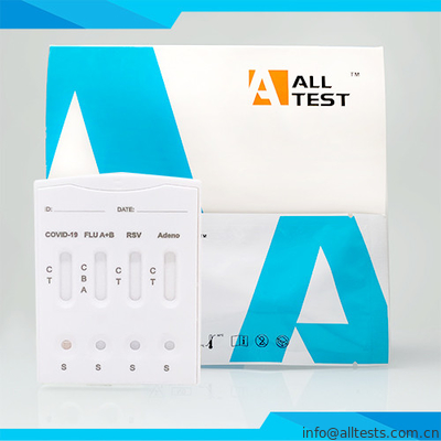 Good price آزمایش سریع COVID-19 Influenza A + B RSV Adenovirus Antigen Combo آنلاین
