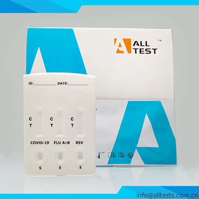 Good price آزمایش ترکیبی سریع آنتی ژن SARS-CoV-2/آنفولانزا A+B/RSV برای تشخیص سریع آنلاین