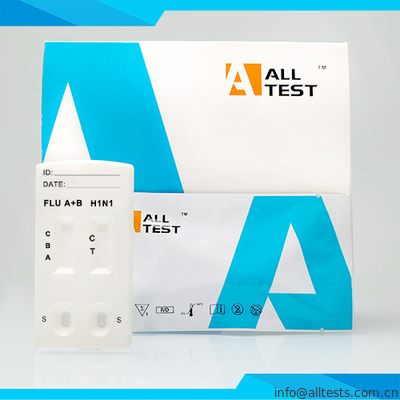 Good price کاست راحت آنفلوانزای A / B و H1N1 Combo Rapid Test (سواب / آسپیرات بینی) با گواهینامه CE آنلاین