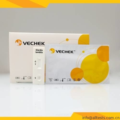 Good price کیت های آزمایش سریع دامپزشکی ژیاردیا لامبلیا نمونه مدفوع آنلاین
