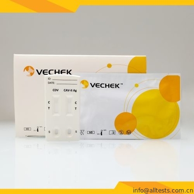 Good price کیت تست سریع آنتی ژن ترکیبی ویروس دیستمپر سگ و آدنوویروس سگ سگ-II آنلاین