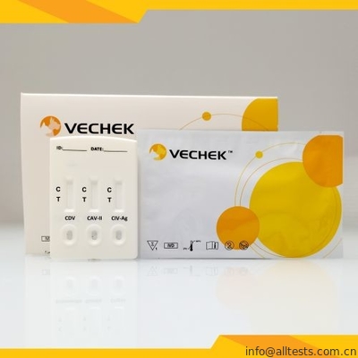 Good price ترشحات کاست تست سریع ترکیبی آنتی ژن CDV + CAV - II + CIV آنلاین